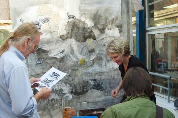 Ateliergemeinschaft Halle 1 auf der Aachener Kunstroute 2014
